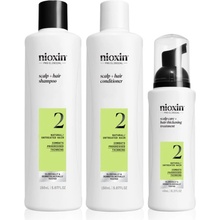 Nioxin System 2 Nioxin System 2 Scalp + Hair Conditioner kondicionér proti rednutiu vlasov 150 ml + Nioxin System 2 Scalp + Hair Shampoo šampón proti rednutiu vlasov 150 ml + Nioxin System 2 Scalp + H