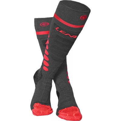 Lenz Heat Sock 5.1 Toe Cap vyhřívané ponožky anthracite/red – Zboží Mobilmania