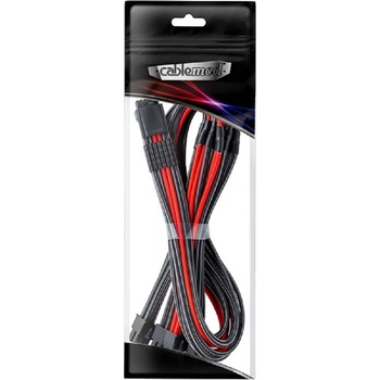Image 1 of CableMod E-Series Pro ModMesh Sleeved 12VHPWR CM-PEV2-16P4-N60KCR-5PK-R