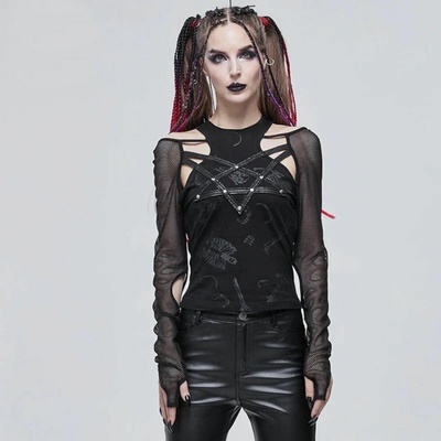 Devil fashion tričko dámske s dlhým rukávom TT176