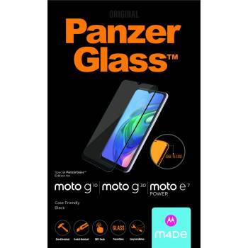 Image 1 of Panzer Стъклен протектор PanzerGlass за Motorola Moto G10 / Moto G30/ Moto E7 Power CaseFrienfly - Черно