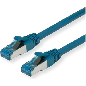 Valueline Пач кабел S/FTP, CAT6A, 0, 3 m, син 21.99. 1954-100 (21.99.1954-100)
