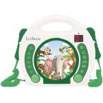 Lexibook Преносим CD плейър с 2 микрофона Животни (LXBRCDK100ANX)