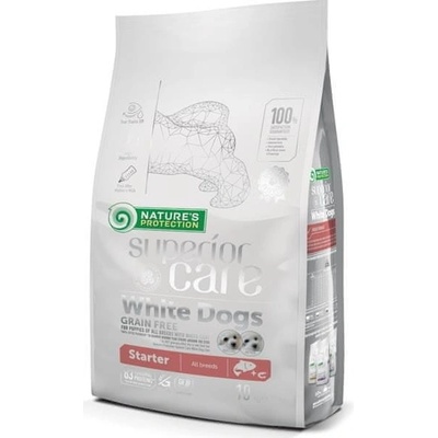 Nature's Protection Superior Care Dry Whites Starter Grain Free Salmon 10 kg