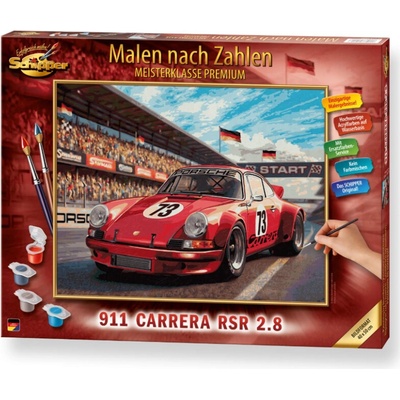 Schipper Malování podle čísel Porsche 911 Carrera RSR 2.8 40 x 50 cm