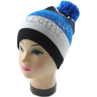 dievčenská čiapka City Modrá