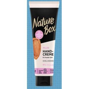 Nature Box крем за ръце студено пресовано бадемово масло 75 мл (3734)