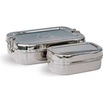 Elephant Box Nerezový lunchbox Jumbo 2v1