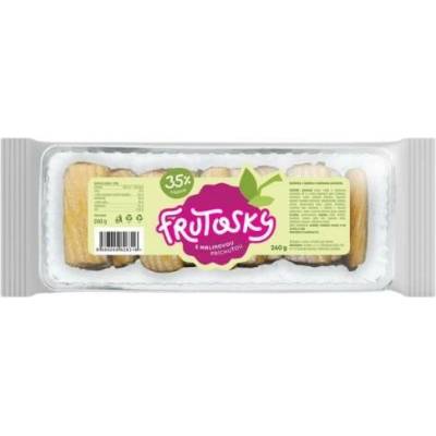 Frutosky rolky s malinovou príchuťou 240g