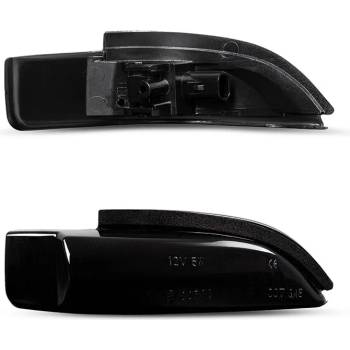 Image 1 of Диодни мигачи за странични огледала за Toyota Corolla, Yaris, Prius, Rav4, Camry (2011-2017) - опушени с бягащ мигач (SB012D)