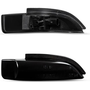  Диодни мигачи за странични огледала за Toyota Corolla, Yaris, Prius, Rav4, Camry (2011-2017) - опушени с бягащ мигач (SB012D)