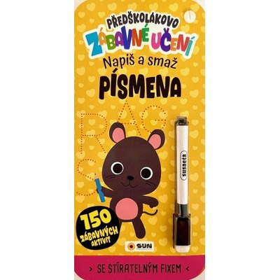 Předškolákovo zábavné učení Písmena napiš a smaž