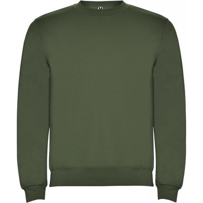Clasica unisex sveter s výstrihom crewneck zelená Venture