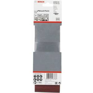 Bosch Комплект шлифовъчни ленти BOSCH от 3 части X440 75 x 457 мм, 60; 80; 100 2608606040 (2608606040)