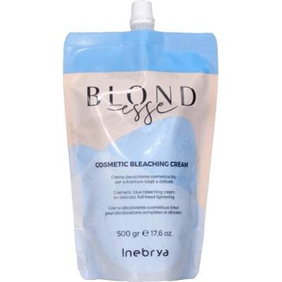 Inebrya BLONDesse Cosmetic Cream 7-8 tones modrý bieliaci krém 500 g
