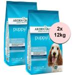 Arden Grange Puppy / Junior с високо съдържание на прясно пиле 2 x 12 кг