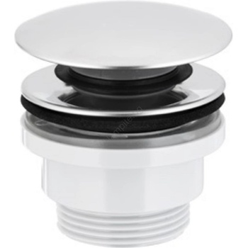 KFA Armatura 660-310-00 - Сифон за мивка CLICK-CLACK Ø 6, 6 см лъскав хром (KF0159)