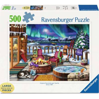 Ravensburger Пъзел Ravensburger от 500 XXL части - Северно сияние (7016791)