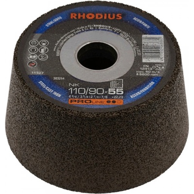 Rhodius Brúsny hrniec 110 / 90 x 55 x 22,23 mm 60 303266