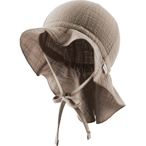 Sterntaler Детска шапка с козирка Sterntaler Kids' Sun Hat Plain Hat - Taupe - размер 45 cm (904-3669-0312)