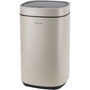 HORECANO HOME-Кош с TOUCH механизъм 30L БЕЖОВО 30x30xh62.5cm (102372-HF002C-BEIGE) (0185184)