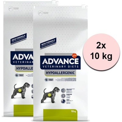 ADVANCE Veterinary Diets Dog Hypoallergenic 2 x 10 кг