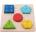 Tooky Toy Дървен образователен пъзел Tooky Toy - 3D числа (111459)
