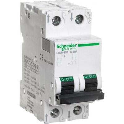 Schneider Electric A9N61538 C60H-DC 2P 50A C 500V DC