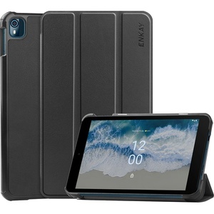 Nokia T10 ENKAY Кожен калъф и Скрийн Протектор