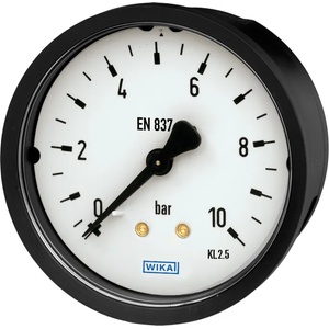 Wika - Германия Wika 111.16 Ø63 0-4 bar 1/4" cl. 2, 5 Манометър аксиален (9081232)