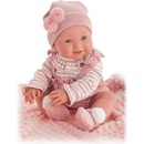 Antonio Juan 50160 MIA žmurkacia a cikajúci realistická bábätko s celovinylovým telom 42 cm