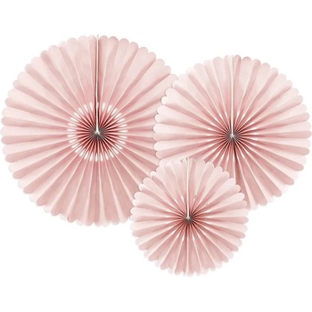PartyDeco Декоративни розети - Розови