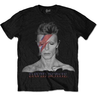 David Bowie tričko Aladdin Sane čierne