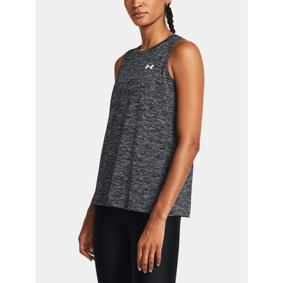 Under Armour Tech Tank Twist W 1383656 001 black – Zbozi.Blesk.cz