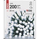 Emos D5AC07 200 LED cherry řetěz kuličky 20 m venkovní i vnitřní studená bílá programy