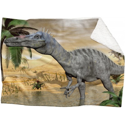 IMPAR Fleecová deka Dinosaurus
