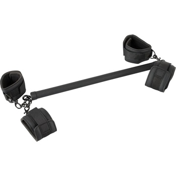 Image 1 of Fetish Collection Spreader Bar with Cuffs Black