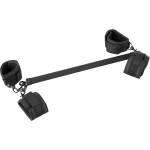 Fetish Collection Spreader Bar with Cuffs Black
