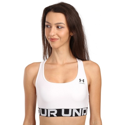 Under Armour Дамски сутиен Under Armour UA HG Mid Branded-WHT Under Armour | Byal | ЖЕНИ | S
