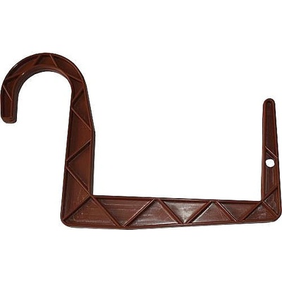 Plastkon Držák na truhlík, kulatý závěs 11x15cm, terakota, 225063