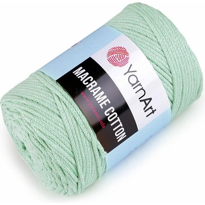 Pletací příze MACRAME Cotton (250g) varianta mint