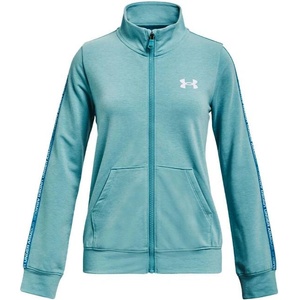 Under Armour Rival Terry Taped FZ Hoodie Blue - magazinko