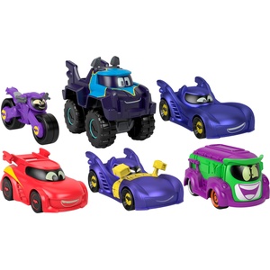 Mattel Метална количка Fisher Price - Batwheels, 1: 55, асортимент (HML12)