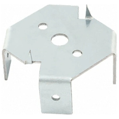 Domax PWOM vodorovné upevňovacie veko trámov 2 - Ø69 x 30 x 2 mm 6 ks