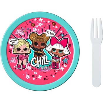 Mepal Детска кутия за храна с вилица LOL surprise - Mepal (107430065385)