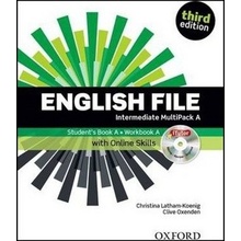 Clive Oxenden English File Third Edition Intermediate Multipack A with Online Skills