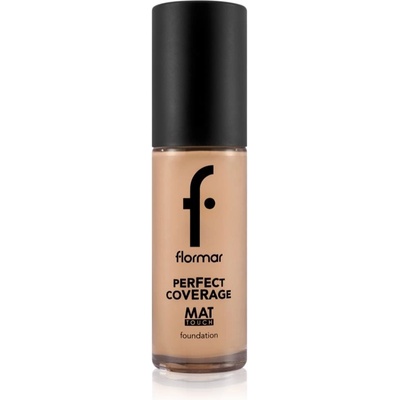 flormar Perfect Coverage Mat Touch Foundation zmatňujúci make-up pre zmiešanú až mastnú pokožku 301 Soft Beige 30 ml