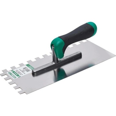 Hladítko nerezové 280 x 130 mm, 12 x 12 zubů STALCO S-37232