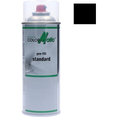 Rezistol Email VA sprej farba antikorózna na zinok 400 ml RAL9011 čierna matná