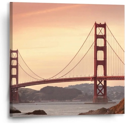 Sablio Obraz Golden Gate 2 - 50x50 cm